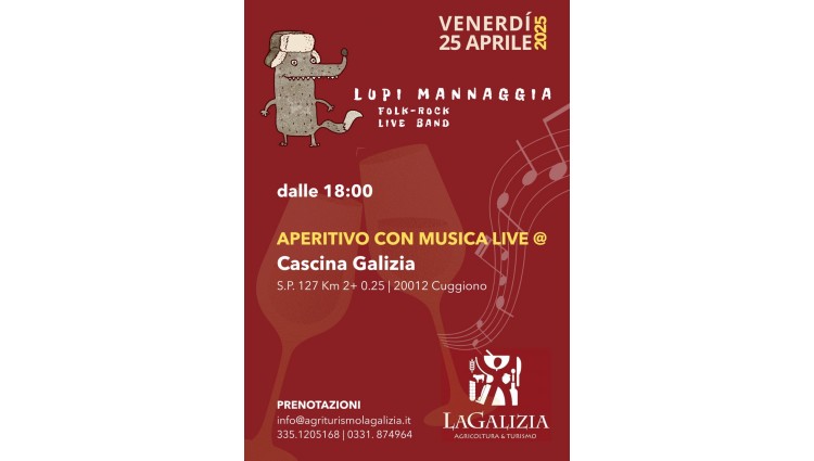 APERITIVO CON MUSICA DAL VIVO DEI CON I 